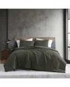 Kenneth Cole New York Houndstooth Microfiber Duvet Cover Set