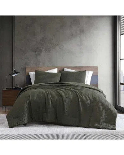 KENNETH COLE NEW YORK KENNETH COLE NEW YORK HOUNDSTOOTH DUVET COVER SET