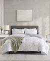 Kenneth Cole New York Ink Wash Vine 4-pc. Comforter Set, Full/queen In Washed Green