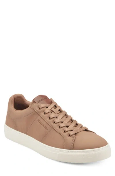 Kenneth Cole New York Jally Sueded Low Top Sneaker In Brown