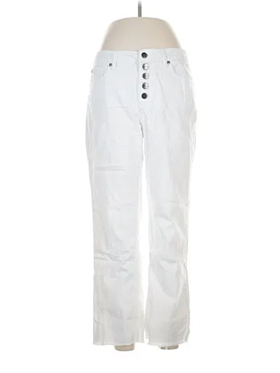 Pre-owned Kenneth Cole New York Jeans In White