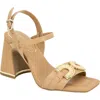 Kenneth Cole New York Jessie Womens Leather's Block Heel