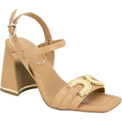 Kenneth Cole New York Jessie Womens Leather's Block Heel