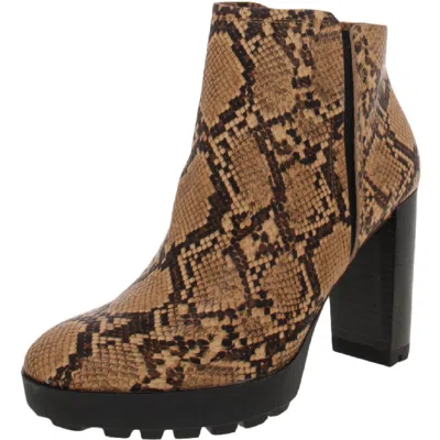 Kenneth Cole New York Justin Lug Chelsea Pg Womens Ankle Boots In Multi