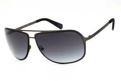 Kenneth Cole New York Kc00022 Gradient Smoke Aviator Sunglasses In Gray