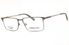 Kenneth Cole New York Kc0346 Rectangular Titanium Eyeglasses In Grey