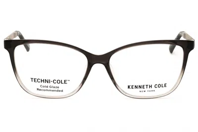 Kenneth Cole New York Kc50004 Eyeglasses In Black/other/clear Demo Lens
