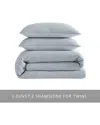 Kenneth Cole New York Kcny Solid Waffle Waffle Duvet Cover Set
