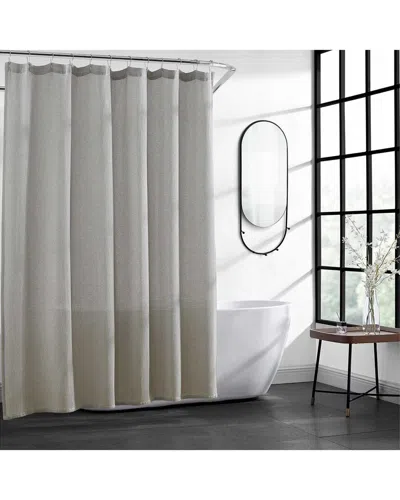 Kenneth Cole New York Kcny Waffle Shower Curtain In Gray