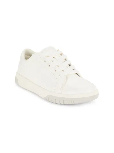 Kenneth Cole New York Kid's Cyril Tyson Sneakers In White