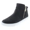 Kenneth Cole New York Kiera Womens Water Resistant Fashion Sneakers In Black