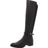 Kenneth Cole New York Lanica Womens Round Toe Tal Knee-high Boots In Black