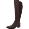 Kenneth Cole New York Levon Boot Wc Womens Leather Wide Calf Knee-high Boots In Gold