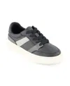 Kenneth Cole New York Little And Big Boys Aaron Leonardo Court Sneakers In Black