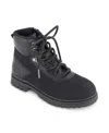 Kenneth Cole New York Little And Big Boys Isaac Gabriel Lace Up Boots In Black