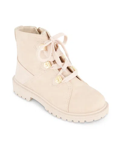 Kenneth Cole New York Little And Big Girls Daria Emilia Boots In Blush