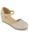 Kenneth Cole New York Little & Big Girls Tatiana Edda Shoes In Soft Gold