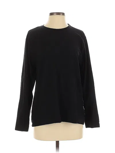 Pre-owned Kenneth Cole New York Long Sleeve T-shirt In Black