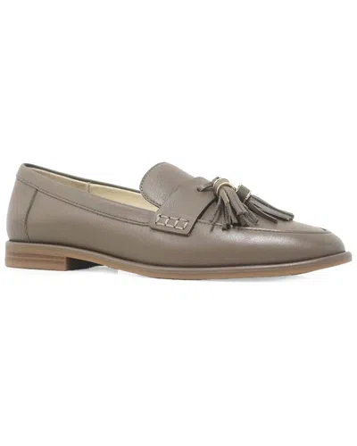 Kenneth Cole New York Lyra Leather Flat In Silver