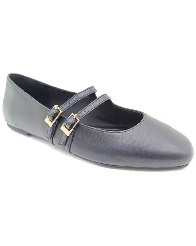 Kenneth Cole New York Mackenzie Leather Flat In Blue