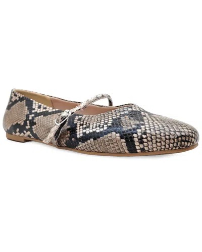 Kenneth Cole New York Magnolia Flat In Animal Print