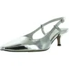 Kenneth Cole Martha Slingback Heel In Silver