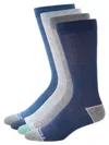 Kenneth Cole New York Men's 4-pack Assorted Crew Socks In Navy Multi