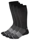 Kenneth Cole New York Men's 4-pack Logo Crew Socks In Black