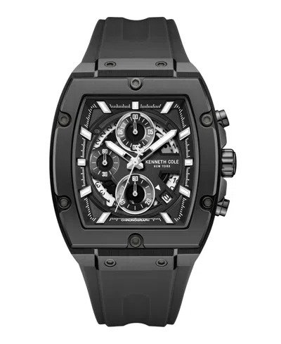 Kenneth Cole New York Men's Chronograph Watch, 41mm In Black
