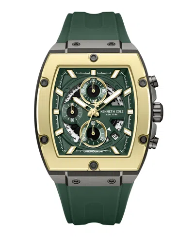 Kenneth Cole New York Men's Chronograph Watch, 41mm In Green