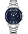 Kenneth Cole Genuine Diamond Strap Watch In Silver