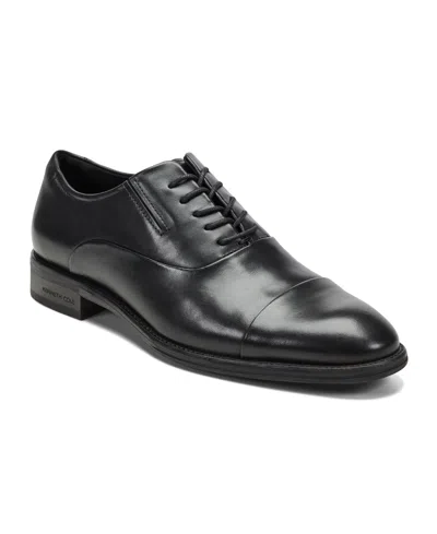 KENNETH COLE NEW YORK MEN'S TULLY LEATHER CAP TOE OXFORD