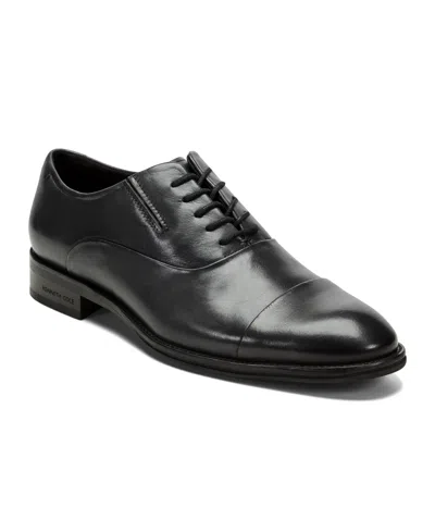 KENNETH COLE NEW YORK MEN'S TULLY LEATHER CAP TOE OXFORD