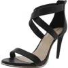 Kenneth Cole New York Brooke Cross Sandal Womens Zipper Open Toe Heel Sandals