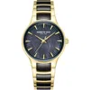 Kenneth Cole New York Monroe Bracelet Watch, 34mm In Black