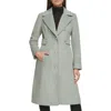 Kenneth Cole New York Notch Lapel Military Coat In Sage