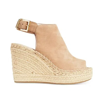 Kenneth Cole New York Olivia Sandal Women Pink Wedge Heel Espadrille Lion954 In Brown