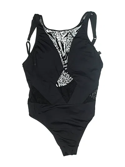 Pre-owned Kenneth Cole New York One Piece Swimsuit In Black