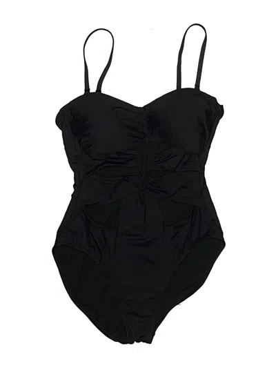 Pre-owned Kenneth Cole New York One Piece Swimsuit In Black