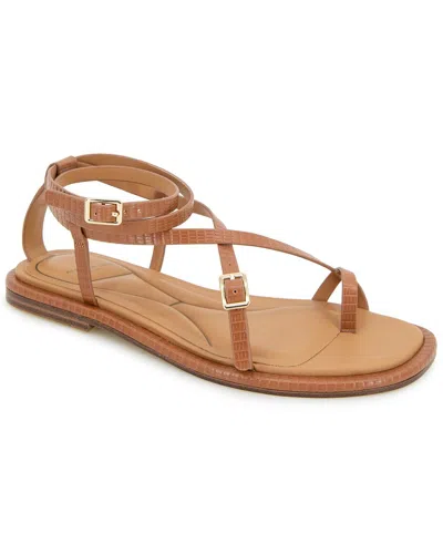 Kenneth Cole New York Paros Leather Sandal In Brown