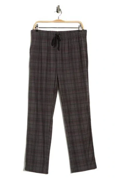Kenneth Cole New York Peached Knit Pajama Pants In Brown