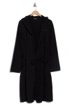 Kenneth Cole New York Premium Robe In Black