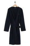Kenneth Cole New York Premium Robe In Black