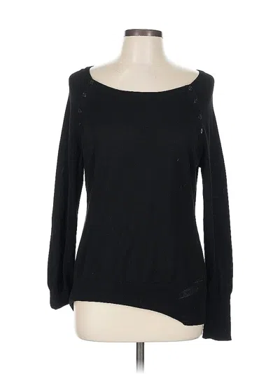 Pre-owned Kenneth Cole New York Pullover Sweater In Black