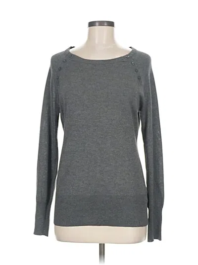 Pre-owned Kenneth Cole New York Pullover Sweater In Gray