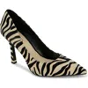 Kenneth Cole New York Romi Pointed Toe Pump In Black/beige