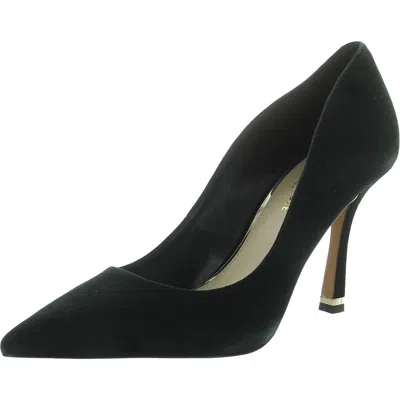 Kenneth Cole New York Romi Womens Textured Crinkled Ankle Strap In Black