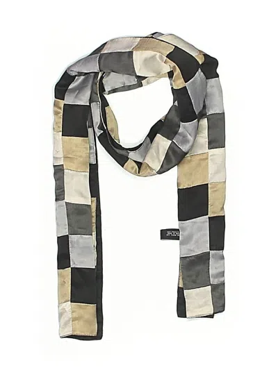 Pre-owned Kenneth Cole New York Scarf In Black