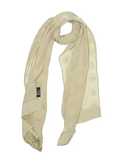 Pre-owned Kenneth Cole New York Scarf In Tan