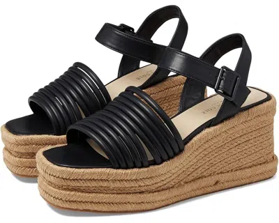 Kenneth Cole New York Shelby Kl23she01 Espadrille Women Black Sandal Rhs5563 In Multi